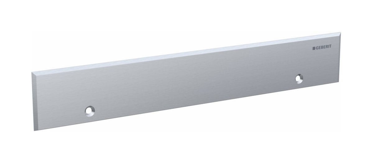 Geberit zestaw wykończeniowy do natrysków z odpływem ściennym stal nierdzewna szczotkowana 154.337.FW.1