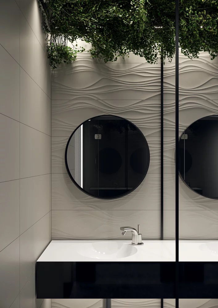 Paradyż Neve płytka ścienna 75x25 cm biała