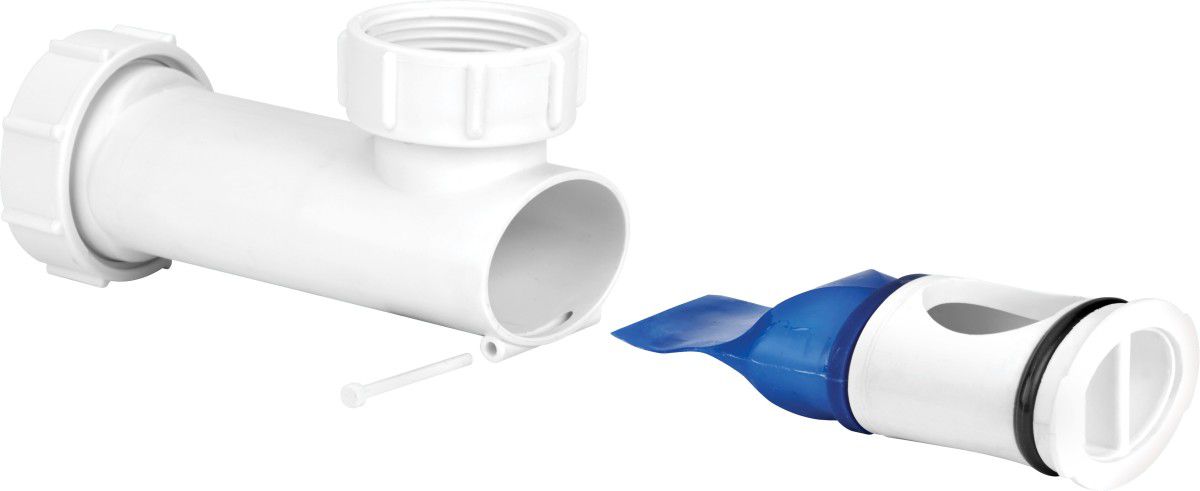 McAlpine syfon do umywalki niski biały WHB1-32