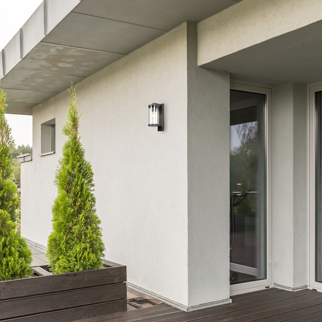 Rabalux Silistra kinkiet zewnętrzny 1x60W antracyt/przezroczysty 7891 - Wysyłka w 24h