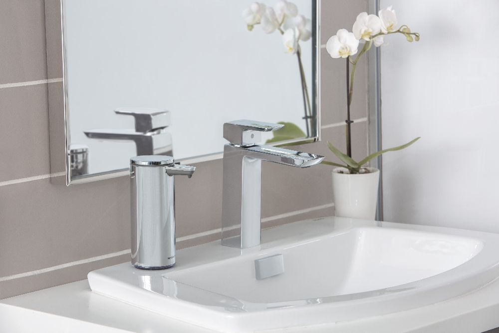 Simple Human dozownik do mydła 266 ml stal polerowana ST1092