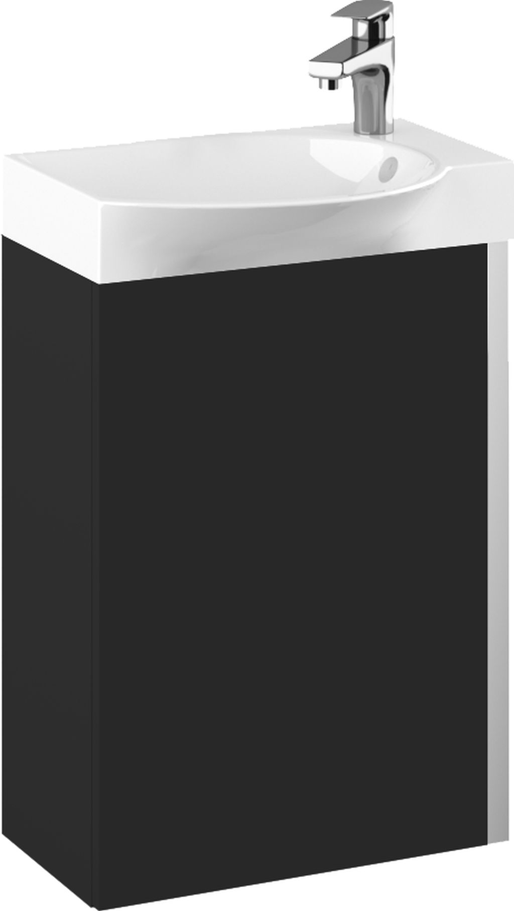 Elita Summer umywalka z szafką 45 cm black matt RE020450147160