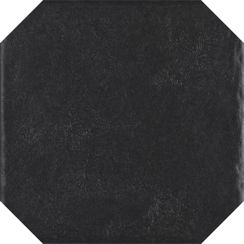 Paradyż Modern płytka ścienno-podłogowa 19,8x19,8 cm STR octagon czarna