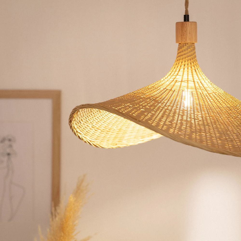 Abruzzo Boho lampa wisząca 1x40 W brązowa ABR-LWS-BH40-E27
