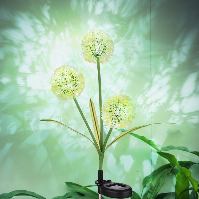 Globo Lighting Solar lampa solarna stojąca 3x0,06 W zielony 33599G