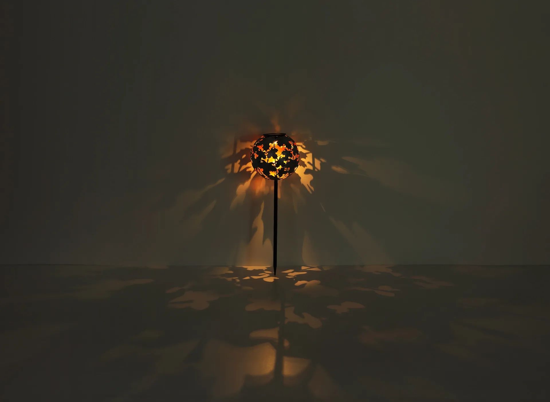 Globo Lighting Solar lampa solarna stojąca 1x0,02 W szara 36748S