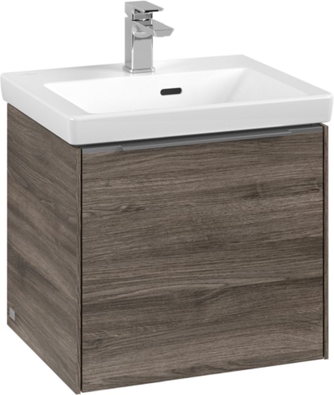 Villeroy & Boch Subway 3.0 szafka 47,3 cm podumywalkowa wisząca z oświetleniem LED Stone Oak C580L0RK