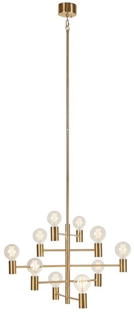 Markslöjd Paris lampa wisząca 10x60W mosiądz 108117