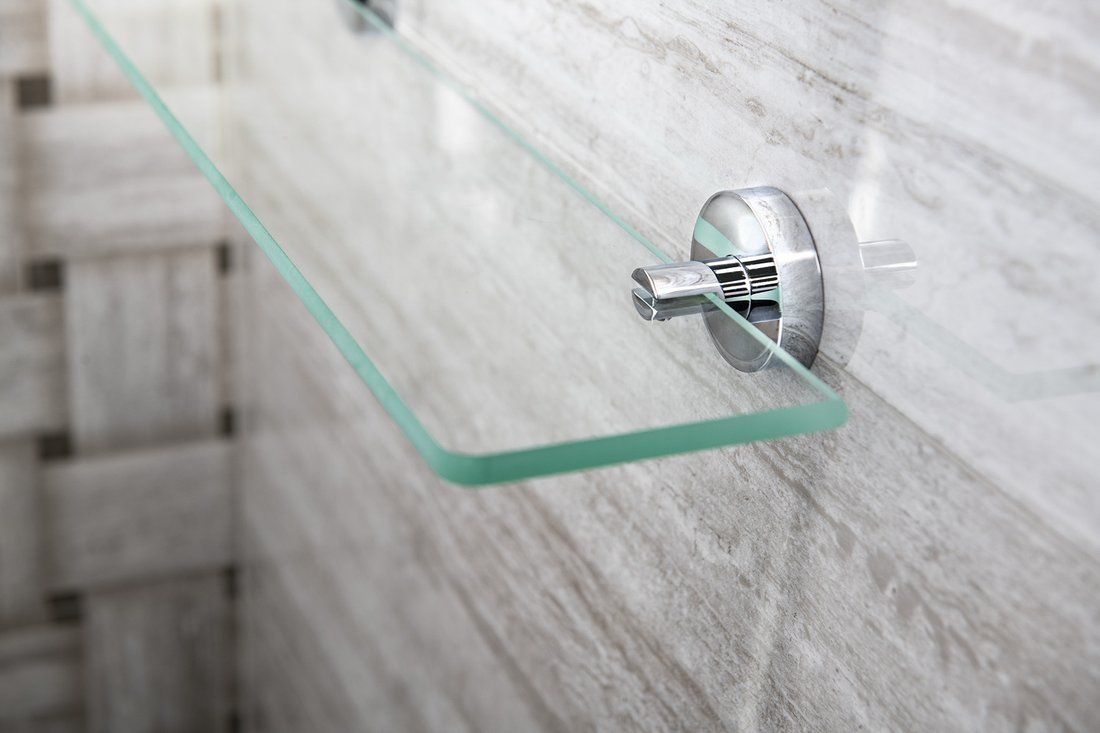 Sapho X-Round uchwyt do półki 5,5 cm zestaw 2 szt chrom XR009