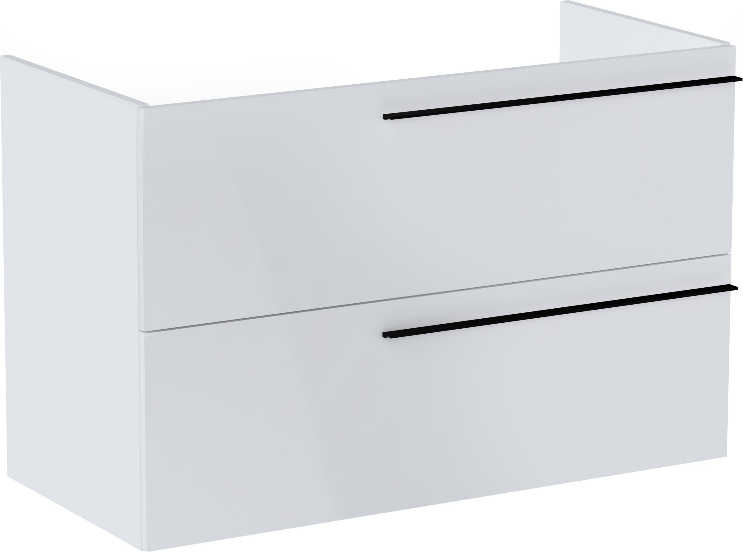 Roca Ella szafka 100 cm podumywalkowa wisząca biały połysk A857771806