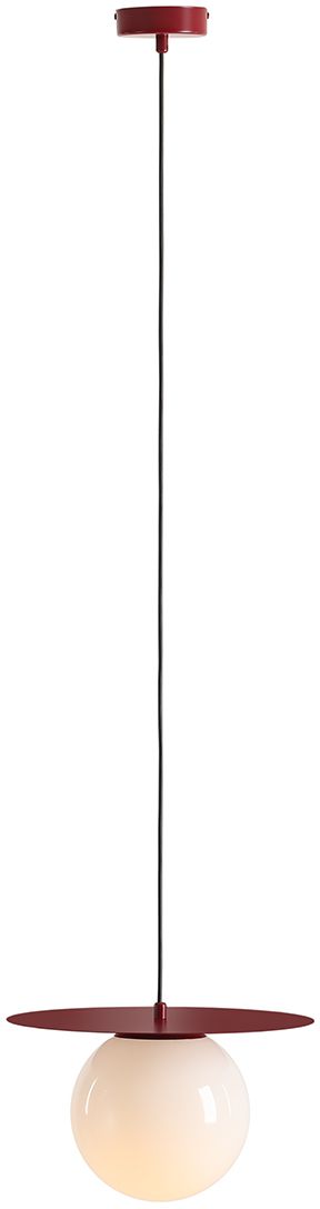 Aldex Loop lampa wisząca 1x15 W czerwona 1125G15_L