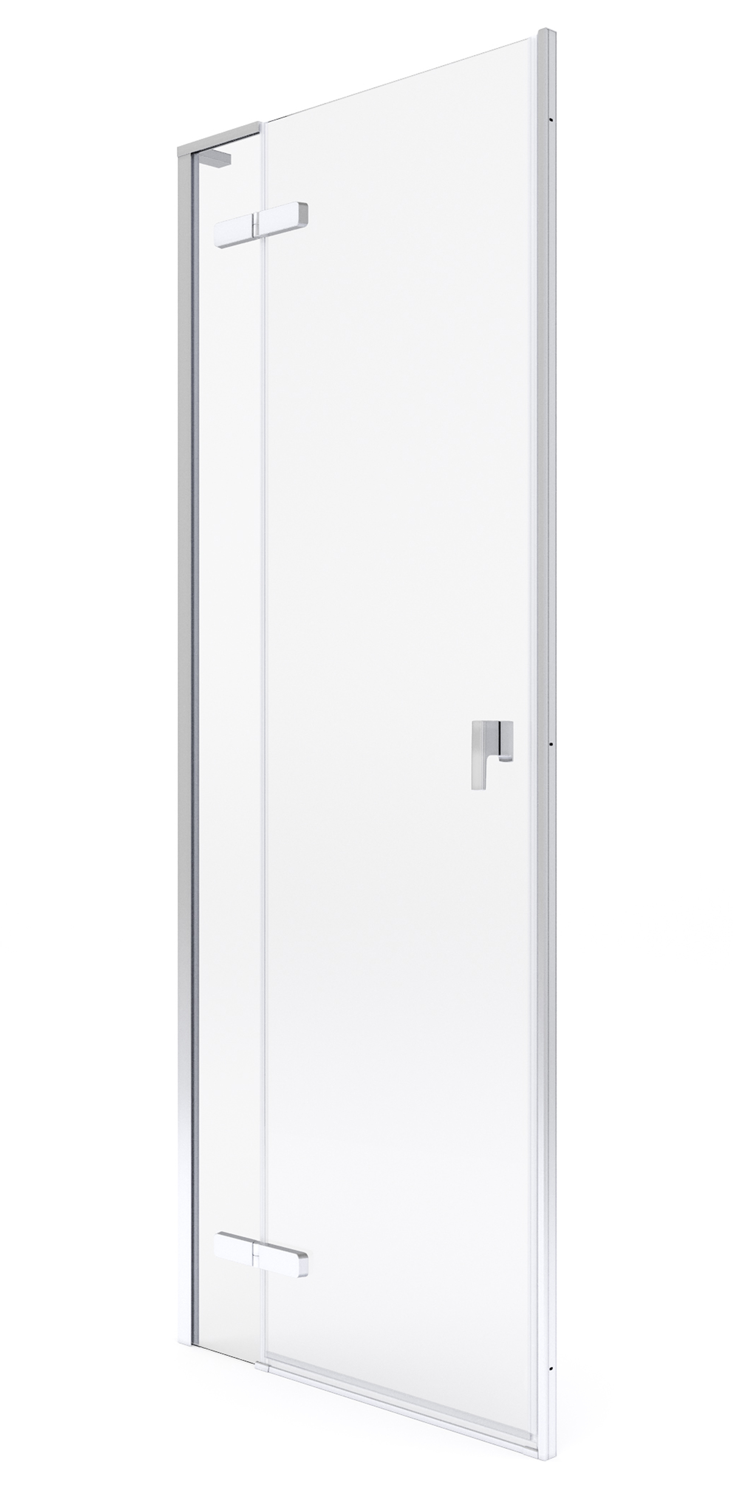 Roca Metropolis-N drzwi prysznicowe 110 cm uchylne chrom połysk/szkło przezroczyste AMP0811012M