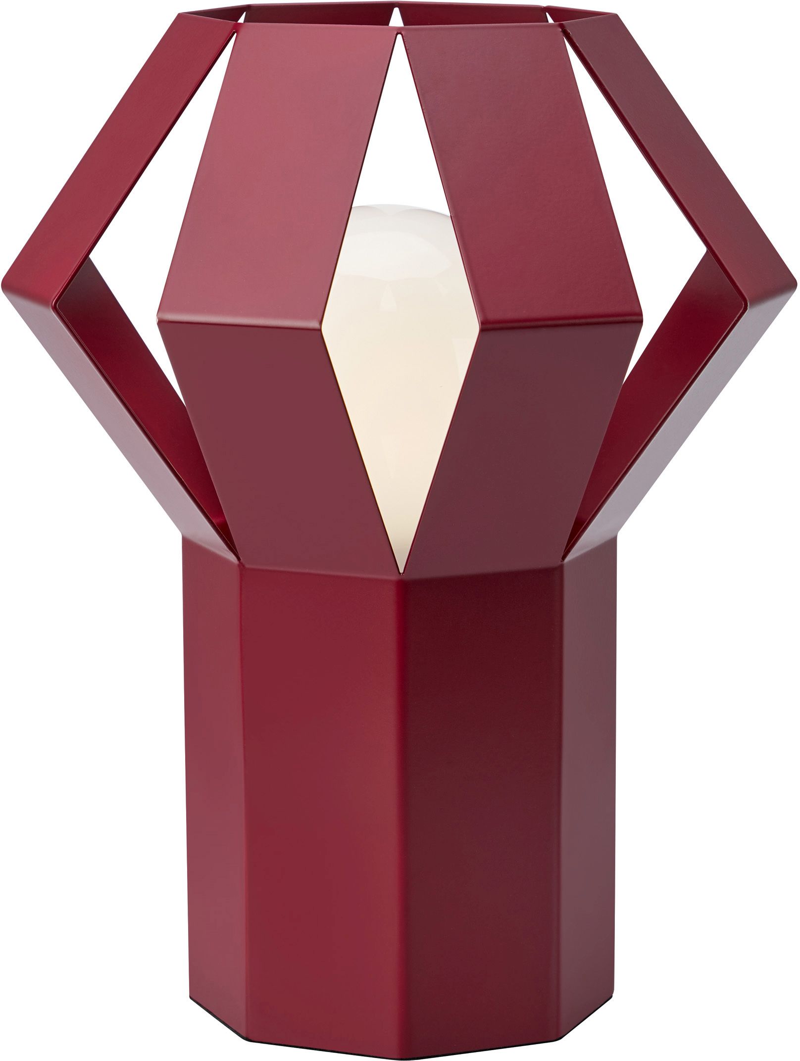 Markslöjd Octa lampa stołowa 1x40 W czerwona 109150