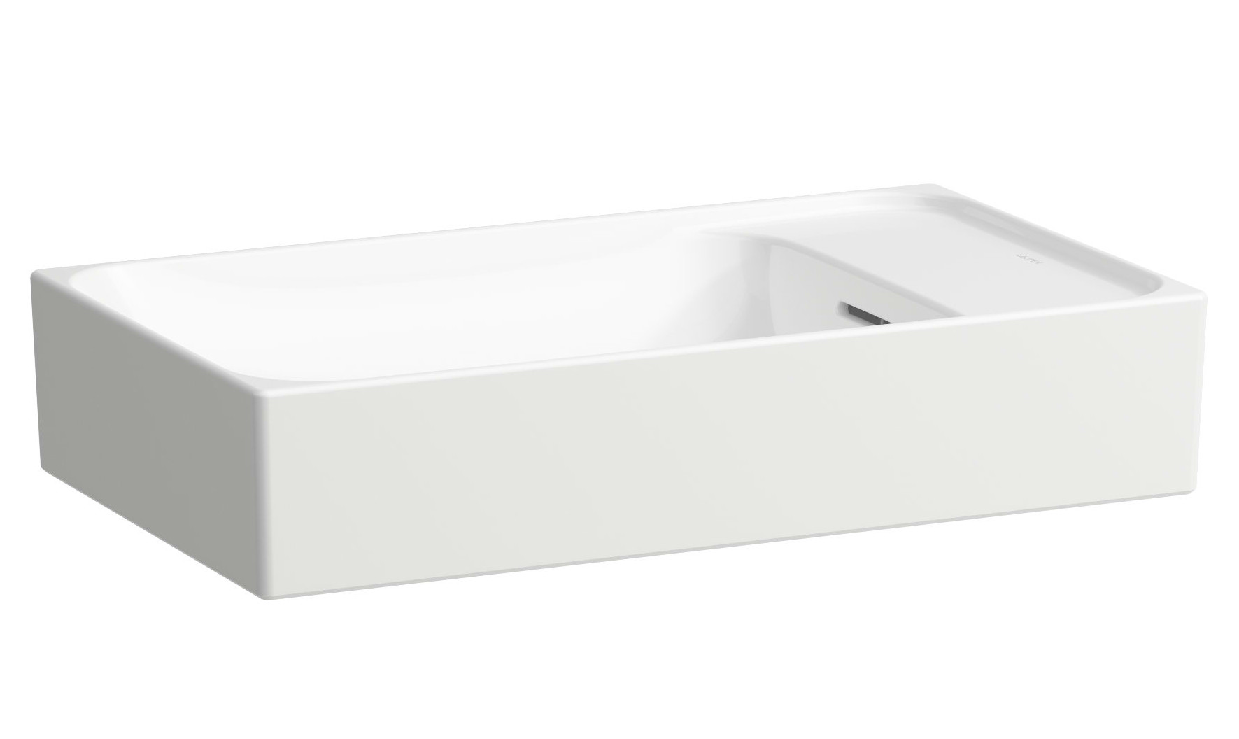 Laufen Meda umywalka 60x35 cm prostokątna nablatowa biała H8121130001091