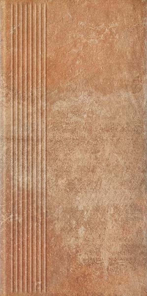 Paradyż Scandiano stopnica 60x30 cm czerwona