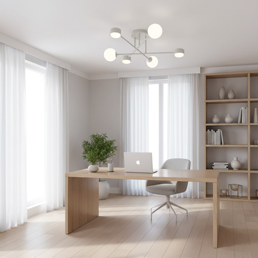 Emibig Halon lampa podsufitowa 6x8 W biała 1559/6