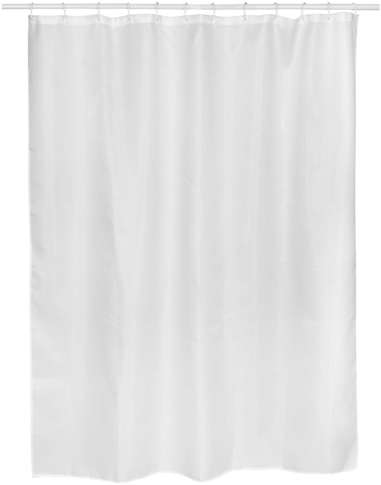 BISK Rist zasłona prysznicowa 200x180 cm biała 08377