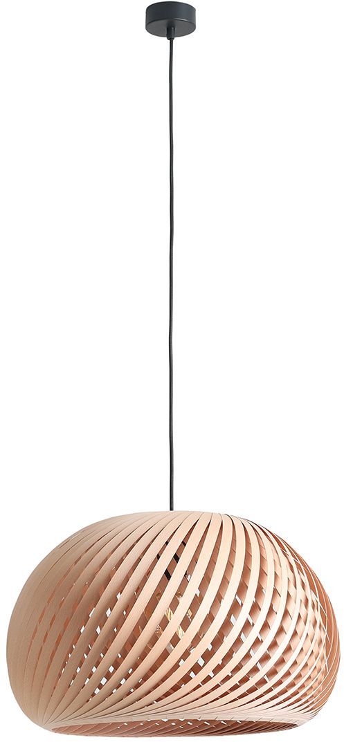 Aldex Nature lampa wisząca 1x15 W drewno 1123G_L