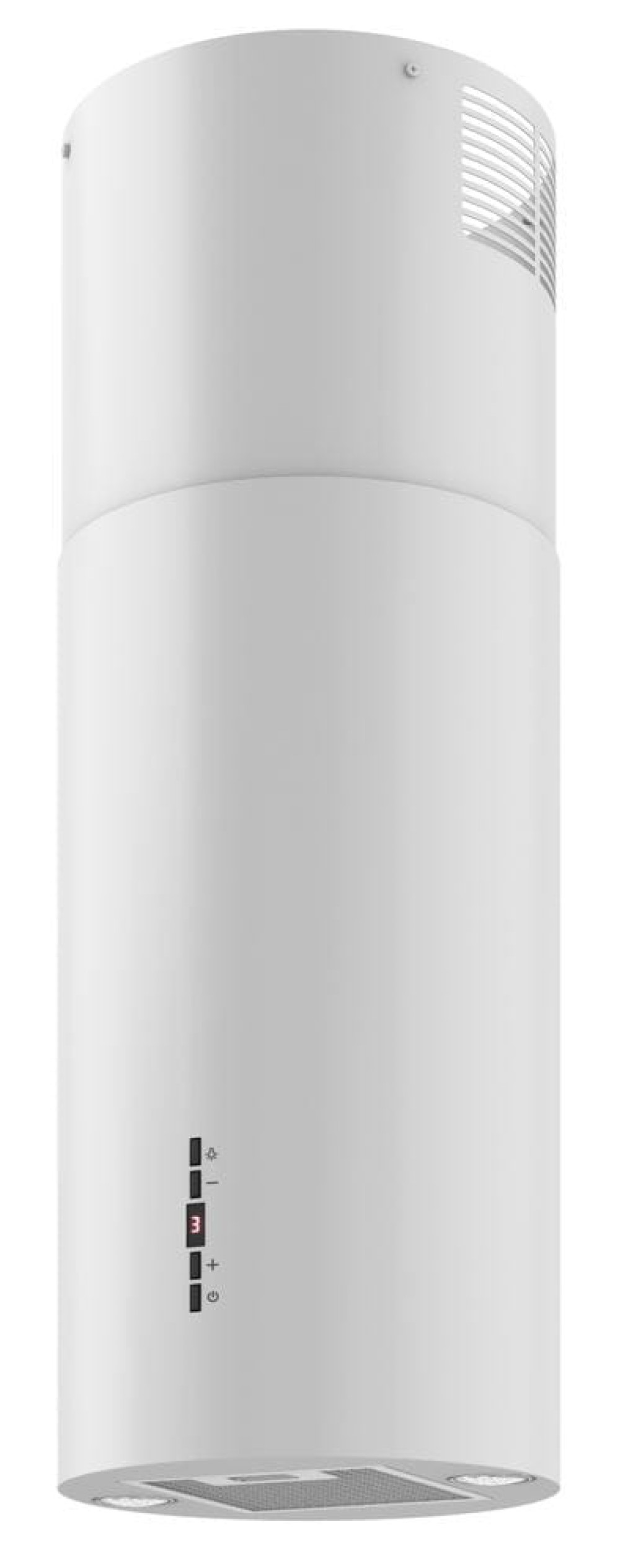 Berg Floyd White Isola okap kuchenny 39 cm wyspowy biały FLOOWOSWH395