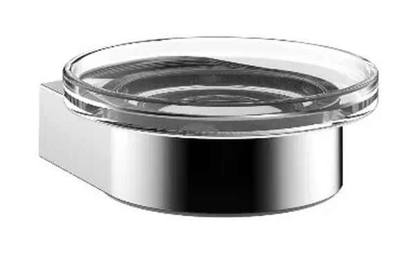 Emco Flow mydelniczka chrom/szkło przezroczyste 273000100