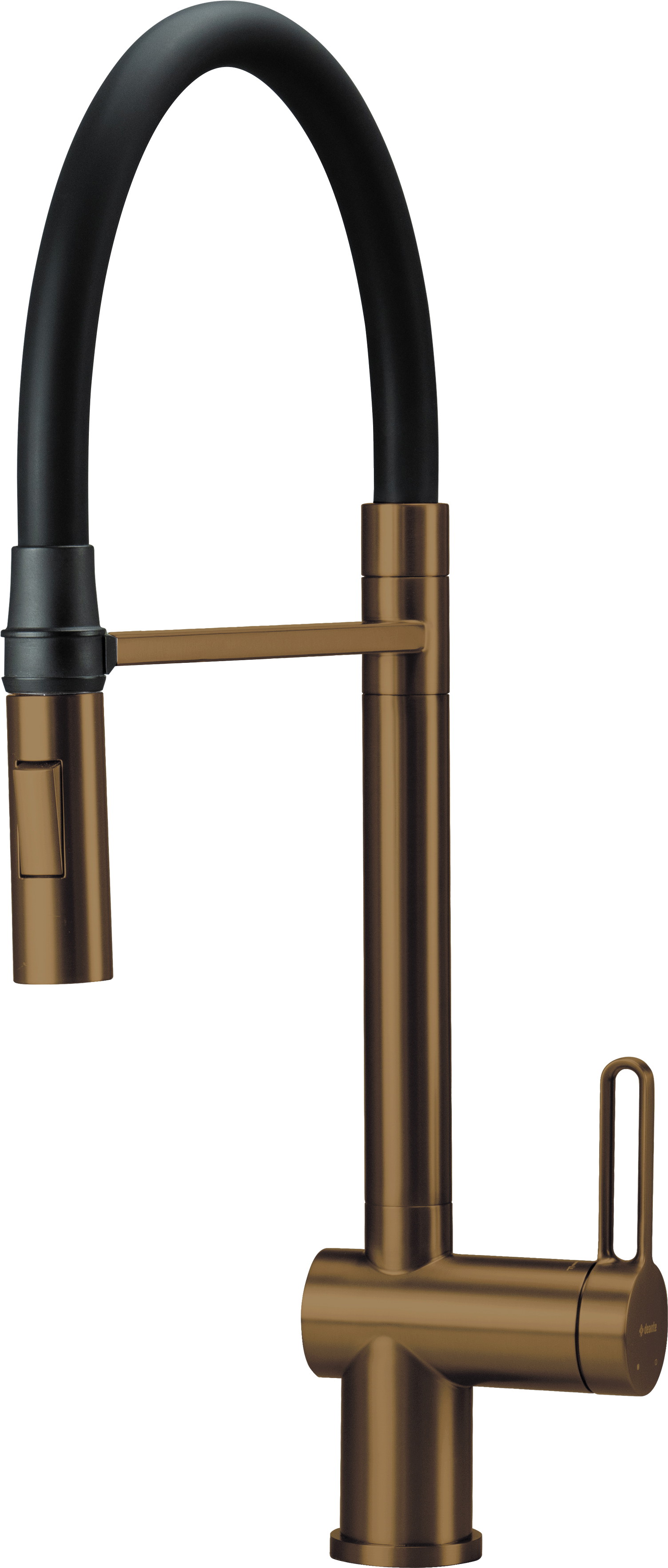 Deante Magnetic bateria kuchenna stojąca brąz szczotkowany BRM_C72M