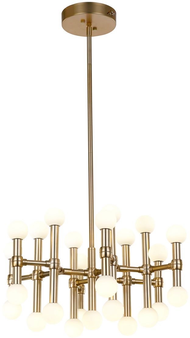 Italux Giovanna lampa wisząca 65 W biała-brązowa MX16009008-25A B