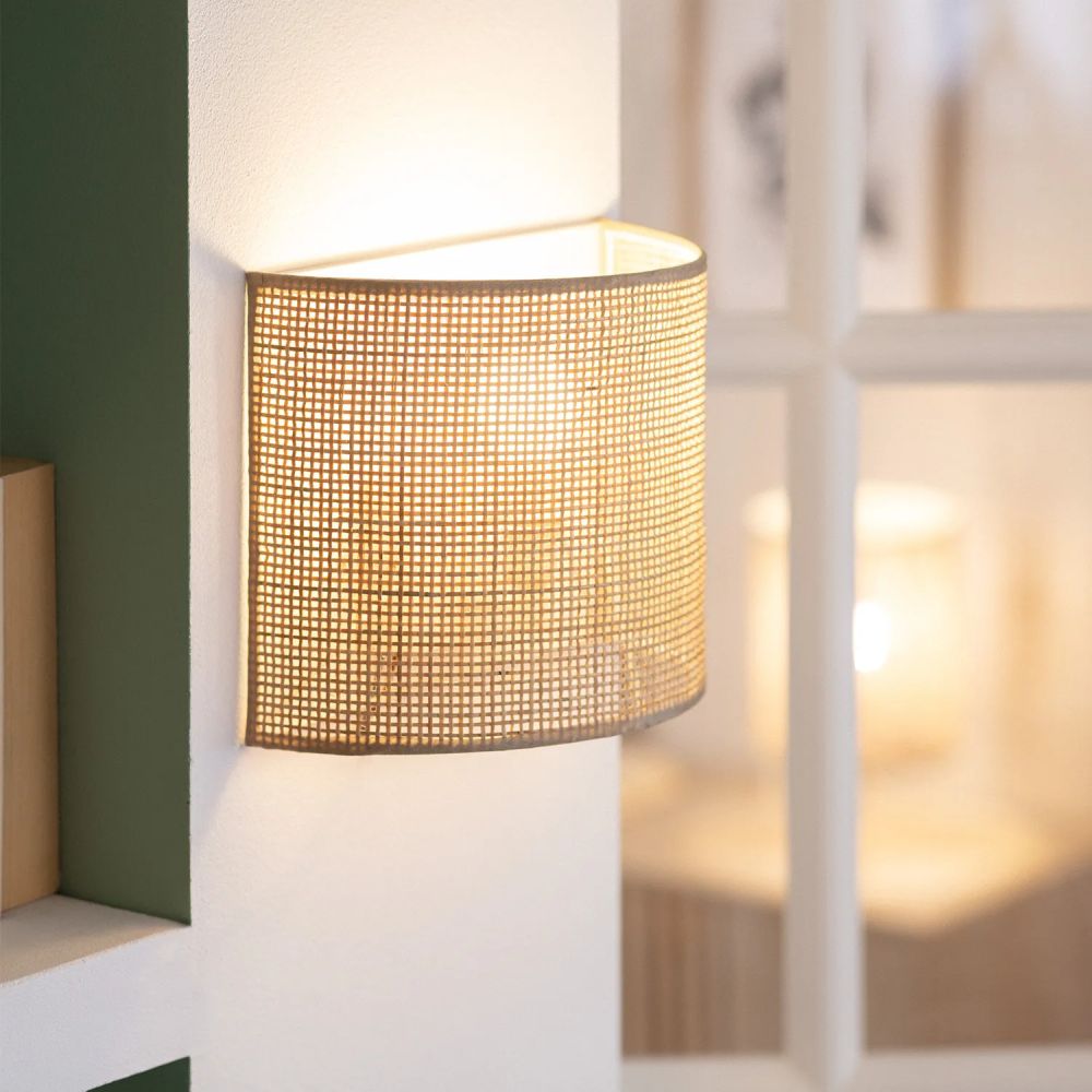 Abruzzo Boho kinkiet 1x25 W brązowy ABR-KL-BH-E14