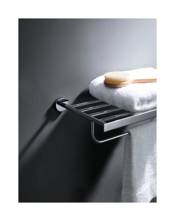 Blue Water Hugo półka na ręczniki z relingiem chrom HUG-042