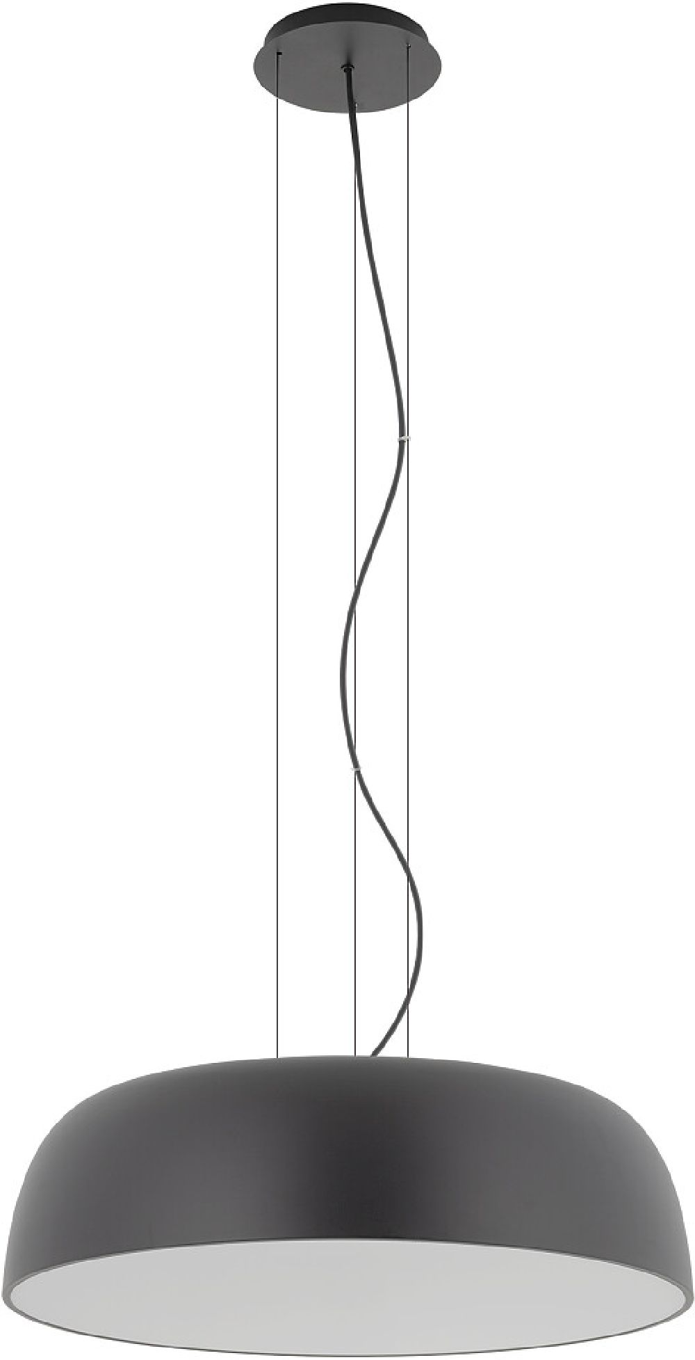 Nowodvorski Lighting Satellite M lampa wisząca 7x25 W popielaty 11232