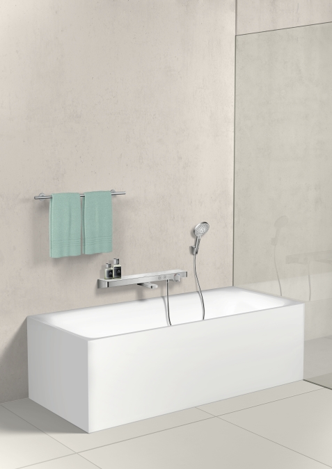 Hansgrohe ShowerTablet Select 700 bateria wannowo-prysznicowa ścienna termostatyczna chrom 13183000