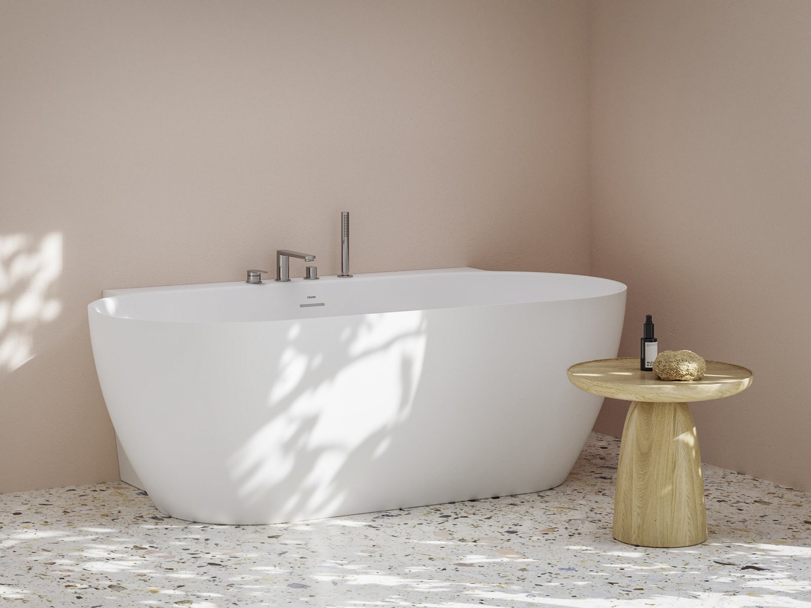 Ravak Chrome II bateria wannowo-prysznicowa nawannowa chrom X070587