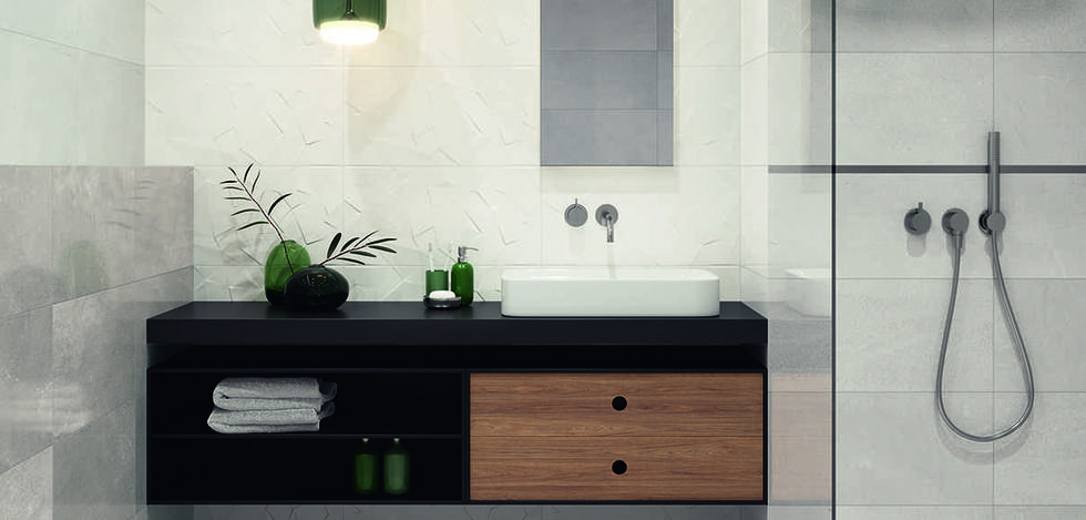 Paradyż Natura płytka ścienna 30x60 cm STR biała