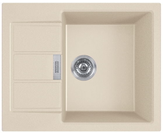 Franke Sirius 2.0 zlewozmywak Tectonite 62x50 cm beżowy 143.0671.559