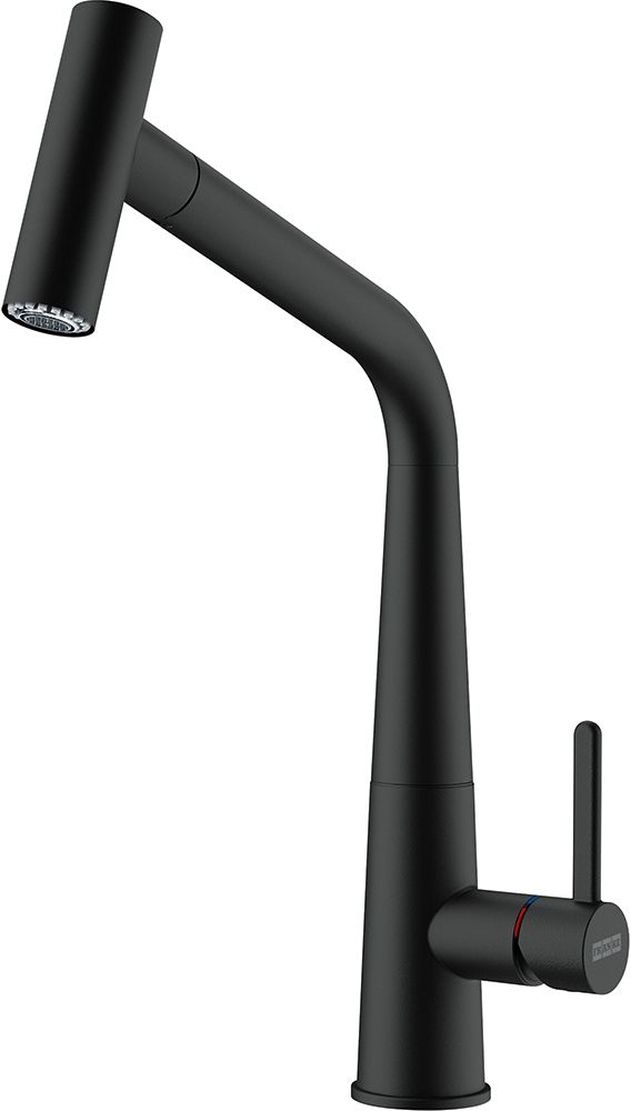 Franke Icon Pull-Out Spray bateria kuchenna z wyciąganą wylewką czarny mat 115.0625.190