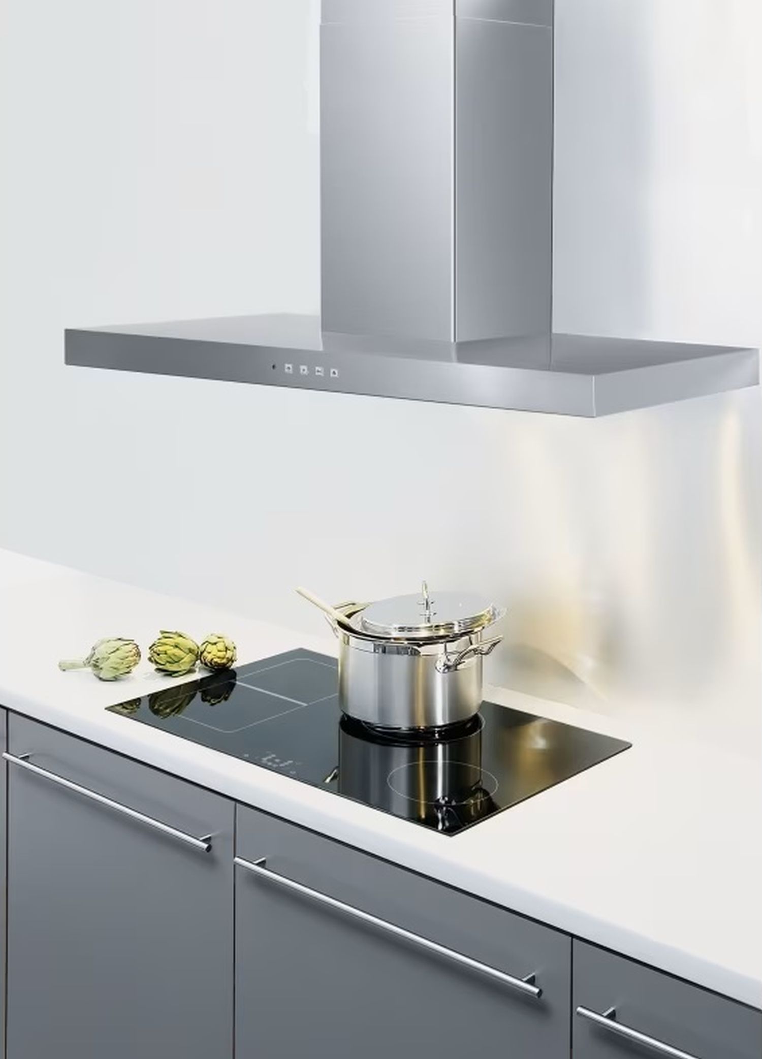 Franke FDF EV8 90 XS okap kuchenny 90 cm przyścienny stal szlachetna 325.0599.549