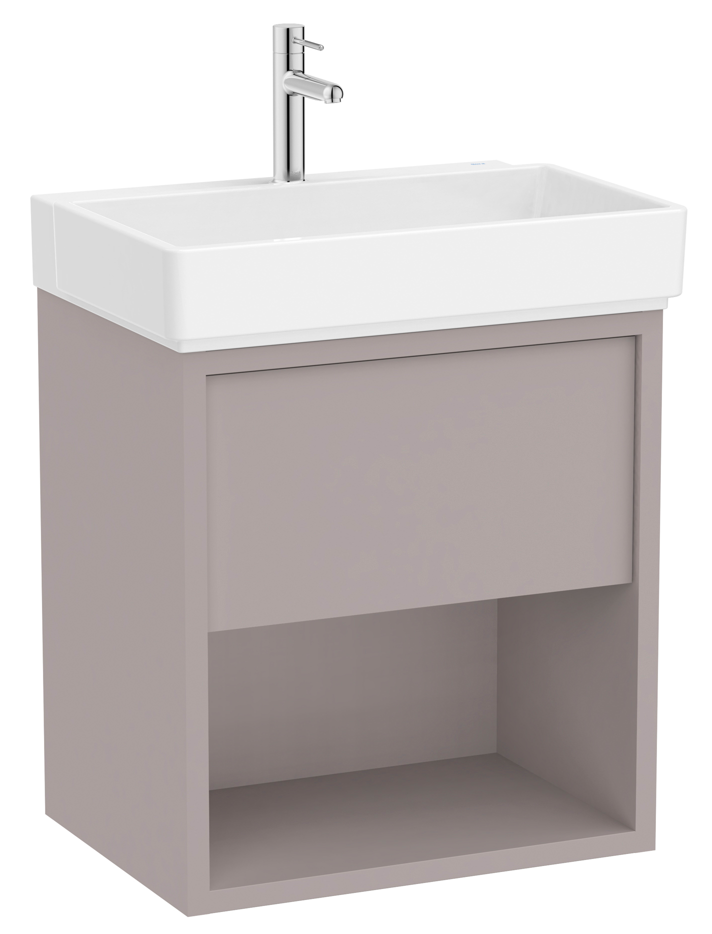 Roca Tura umywalka z szafką 80 cm szlachetny szary A852025559