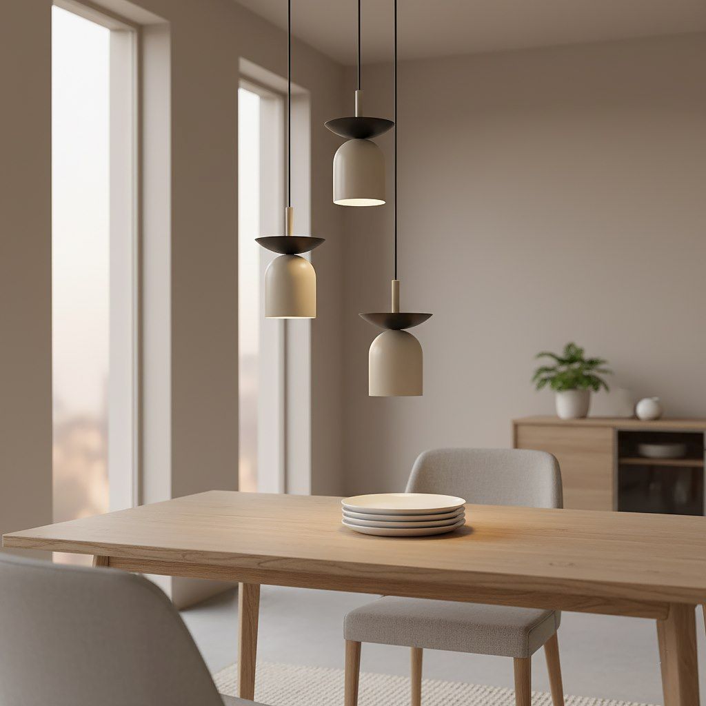 Emibig Ego lampa wisząca 3x10 W czarna/cappuccino 1612/3PREM