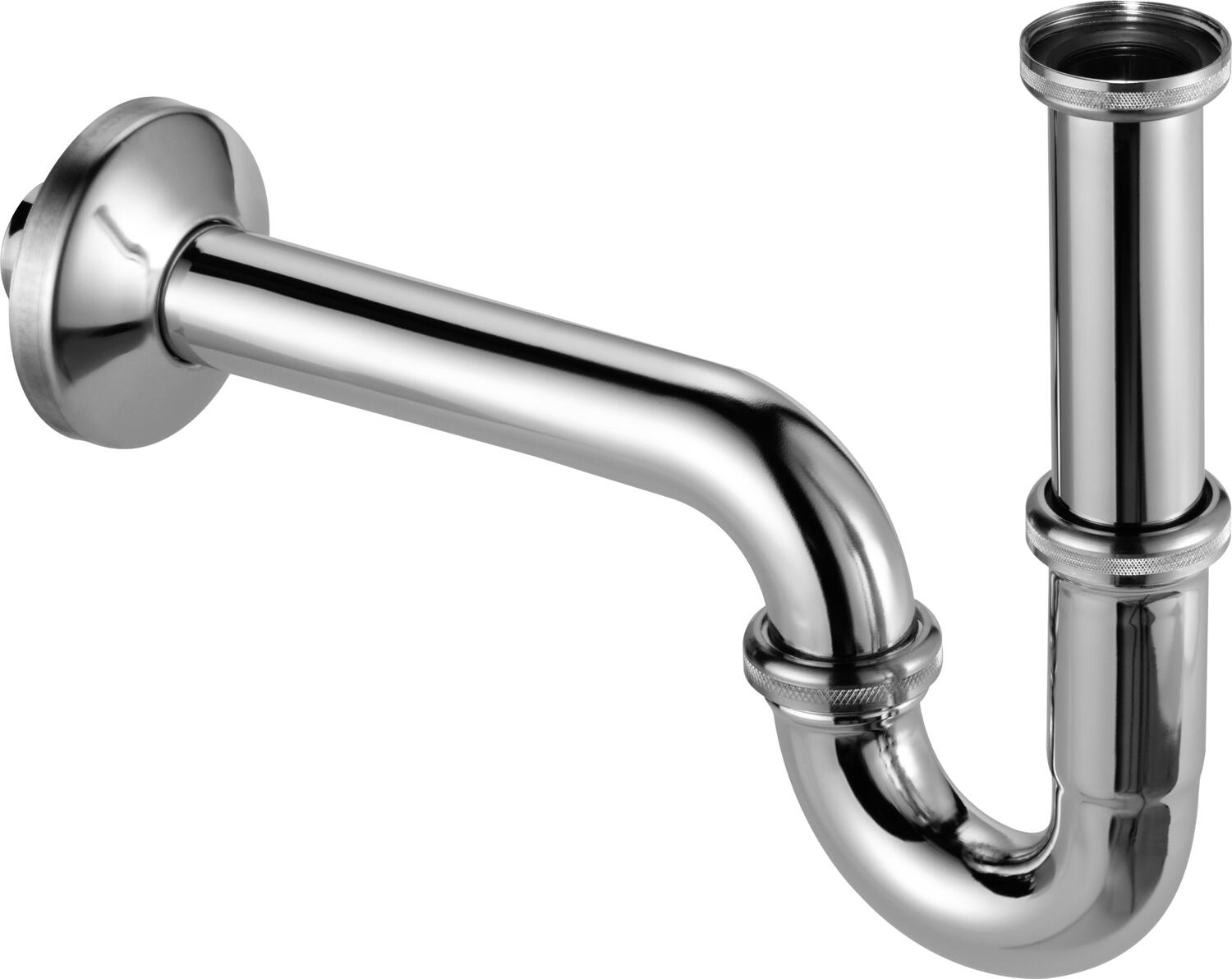 Viega Plus-Sifon syfon do umywalki rurowy chrom 101572