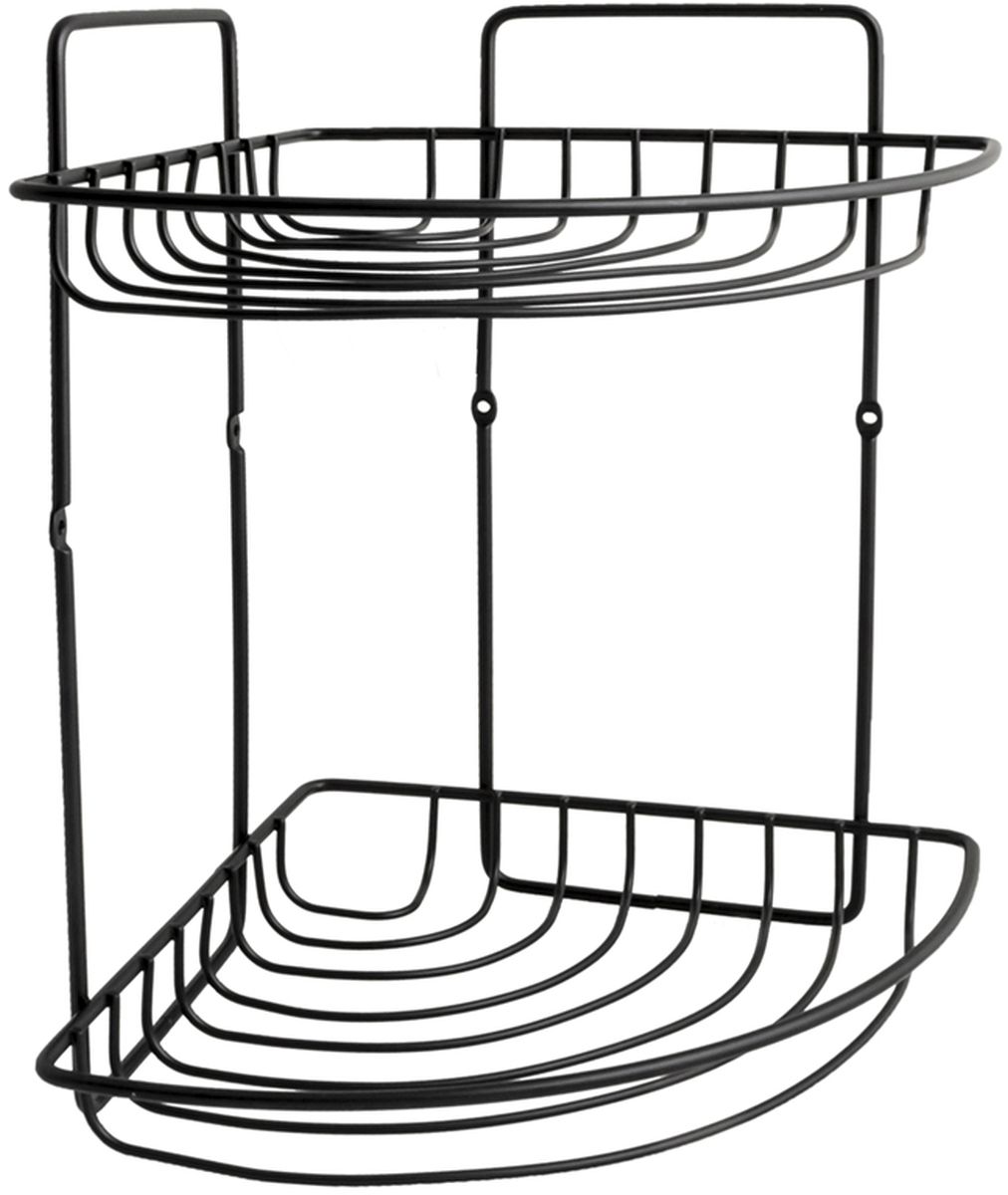 AWD Interior półka łazienkowa wisząca czarny mat AWD02081813