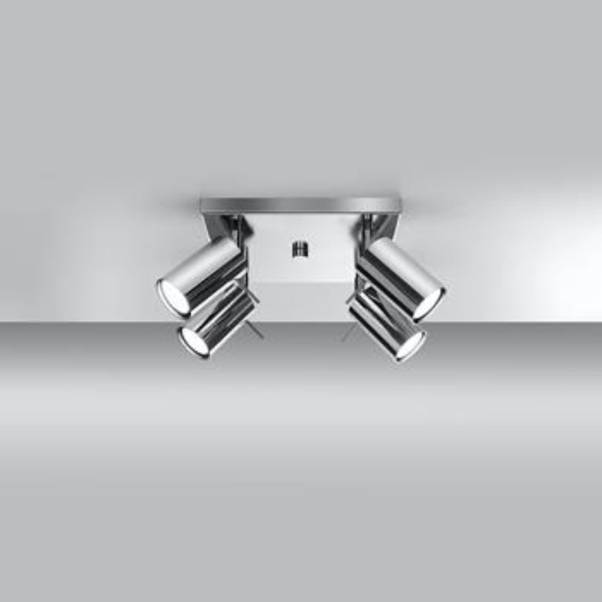 Sollux Lighting Ring lampa podsufitowa 4x6W chrom SL.0730