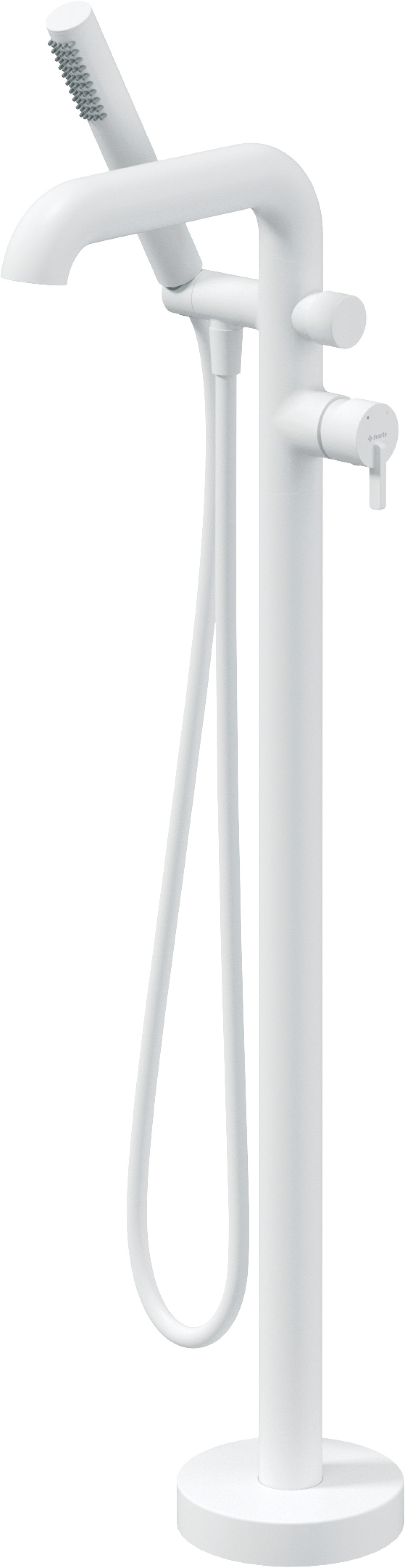 Deante Silia bateria wannowo-prysznicowa wolnostojąca biała BQS_A17M