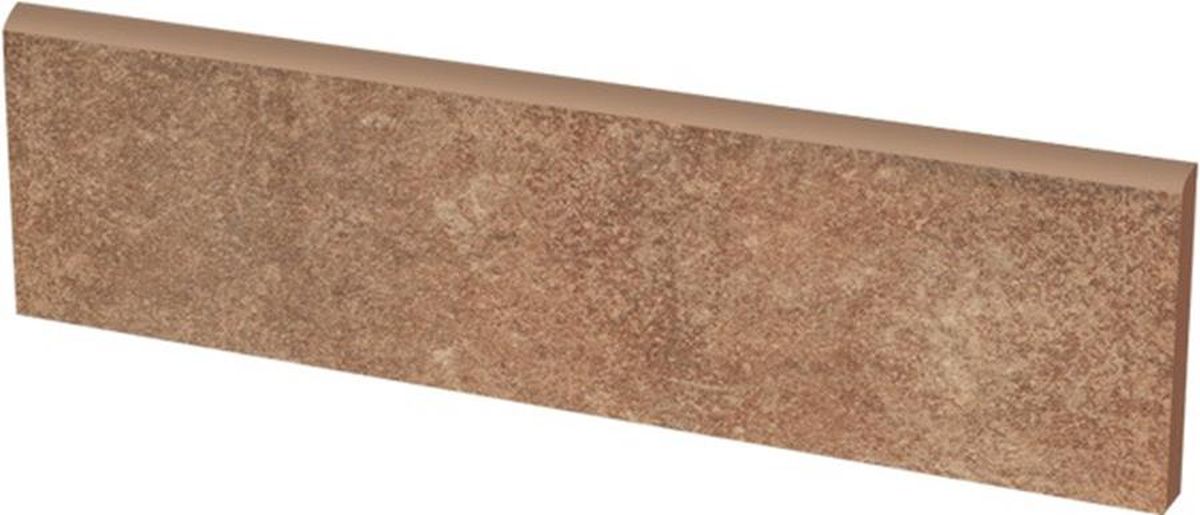 Paradyż Scandiano cokół podłogowy 30x8,1 cm czerwona