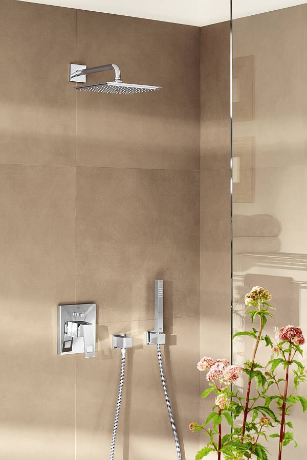 Grohe Eurocube bateria wannowo-prysznicowa podtynkowa chrom 19896000