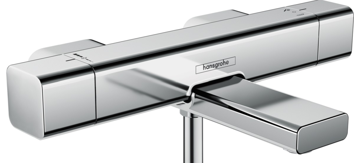 Hansgrohe Ecostat E bateria wannowo-prysznicowa ścienna termostatyczna chrom 15774000 - Wysyłka w 24h
