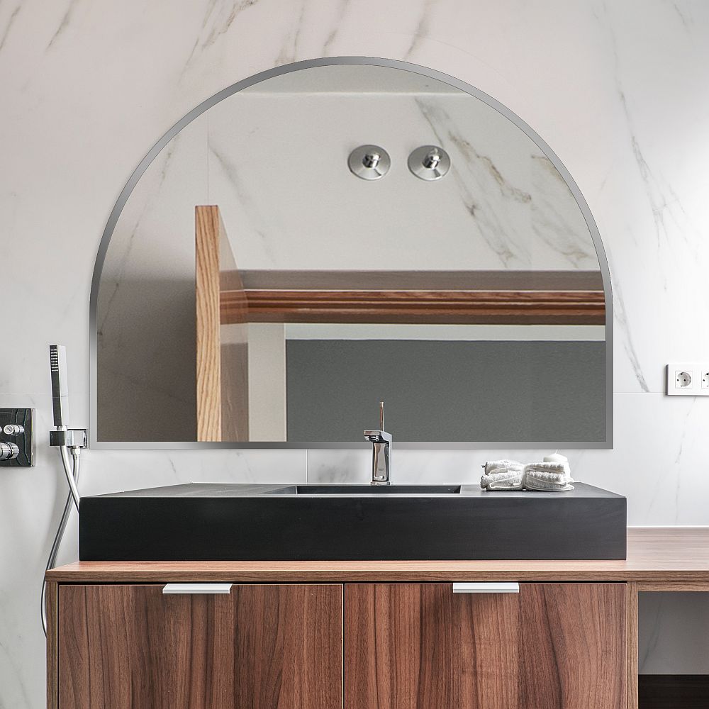 Guarda Musa lustro 120x90 cm srebrny FOR-MUS-SREBRNY-120X90