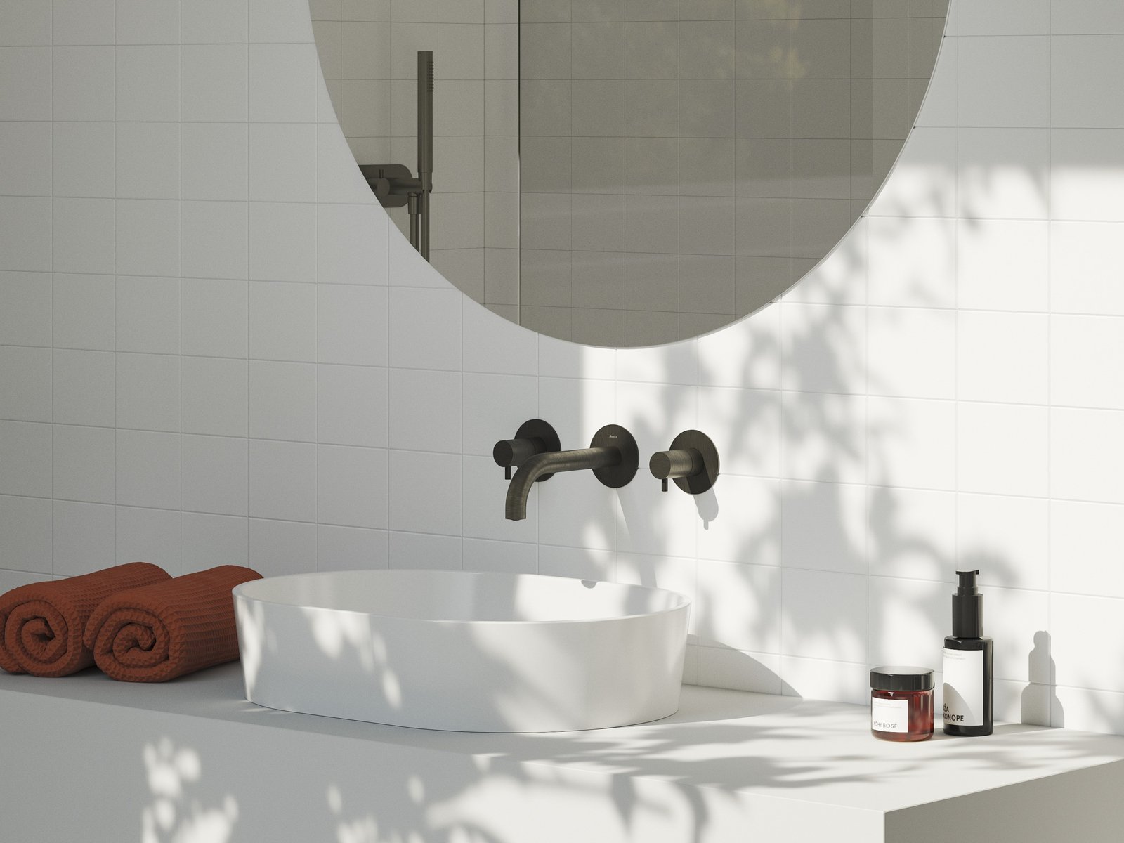 Ravak Espirit bateria umywalkowa podtynkowa ES 019.20GB grafit X070313