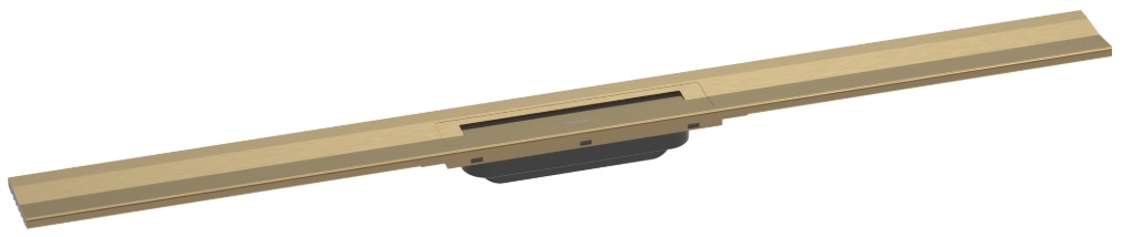 Hansgrohe RainDrain Flex odpływ liniowy 100 cm brąz szczotkowany 56053140
