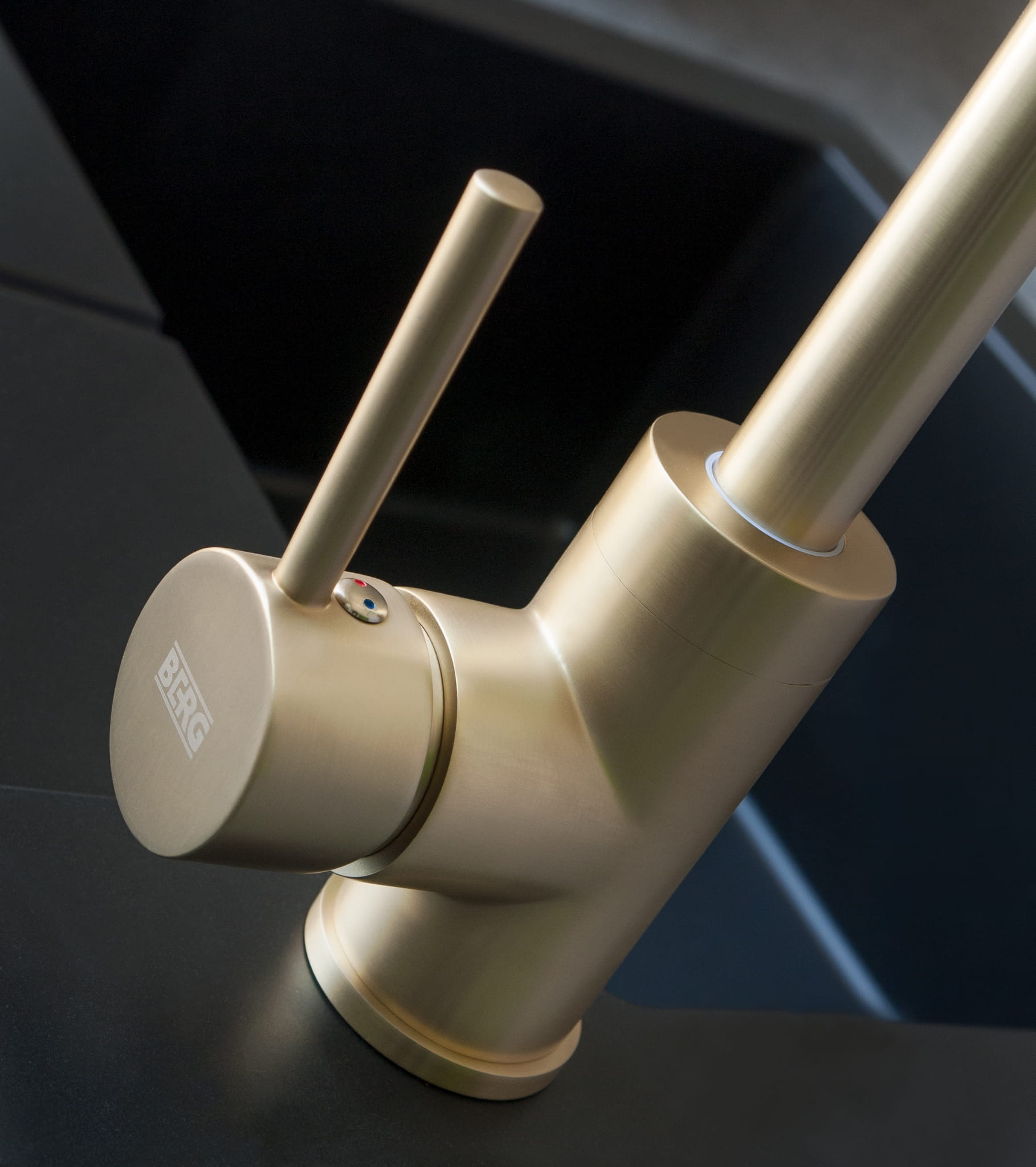 Berg Light Gold Pro bateria kuchenna stojąca złota 830008BG - Wysyłka w 24h