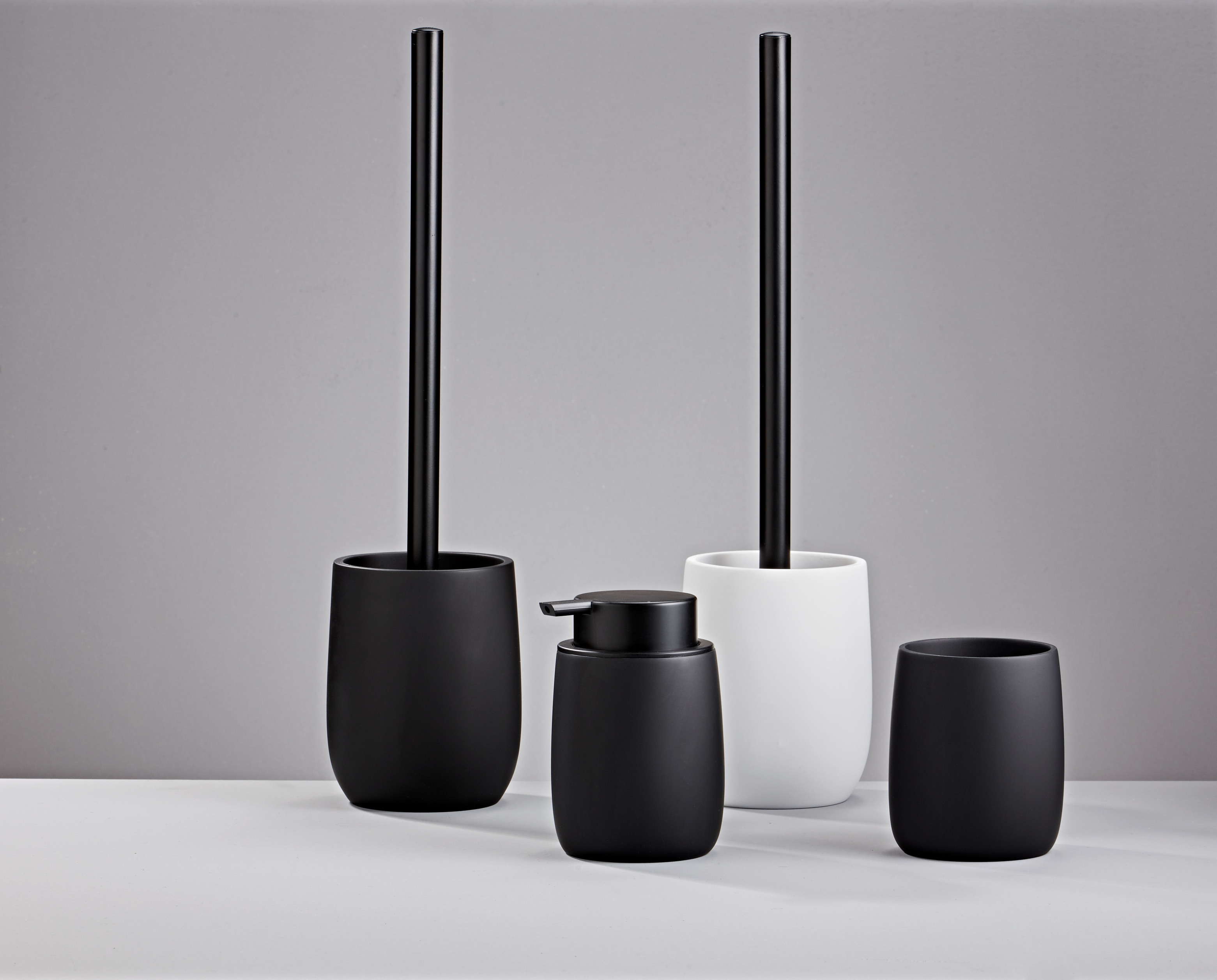 Kleine Wolke Bonny dozownik do mydła 270 ml stojący czarny mat 8035926854 - Wysyłka w 24h