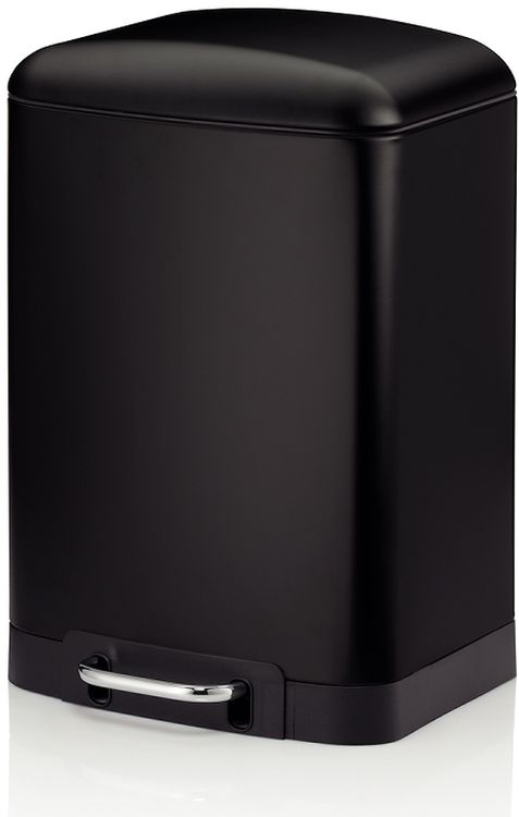 Kela Davino kosz na śmieci 12 l czarny mat 10922